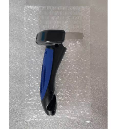 4 in 1 Car Safety Hammer & Assist Handle Multifunction Emergency Escape Tool With LED Light blue 1pcs
