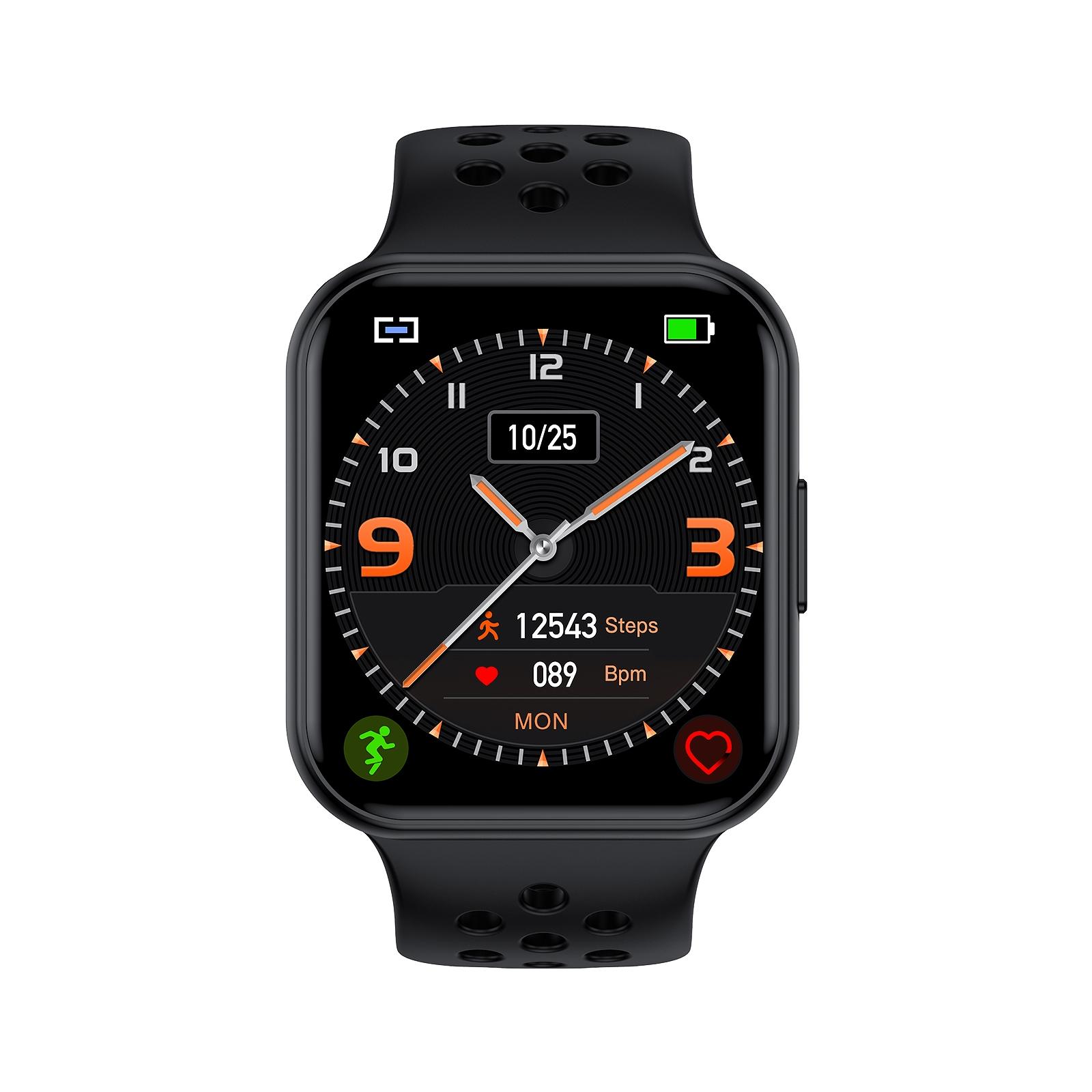 S226 Smart Sports Watch 1.72 Inch Waterproof Smartwatch With Health Monitoring Fitness Tracker black