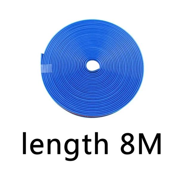 Wheel Rim Protector Strip Universal Rim Protection Guard For Cars blue