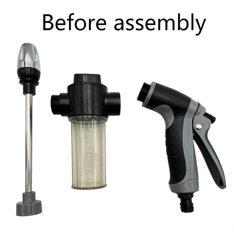 Professional Car Wash Foam Gun 100ml Garden Hose Snow Foam Sprayer For Easy Vehicle Cleaning Professional Car Wash Foam Gun 100ml Garden Hose Snow Foam Sprayer For Easy Vehicle Cleaning