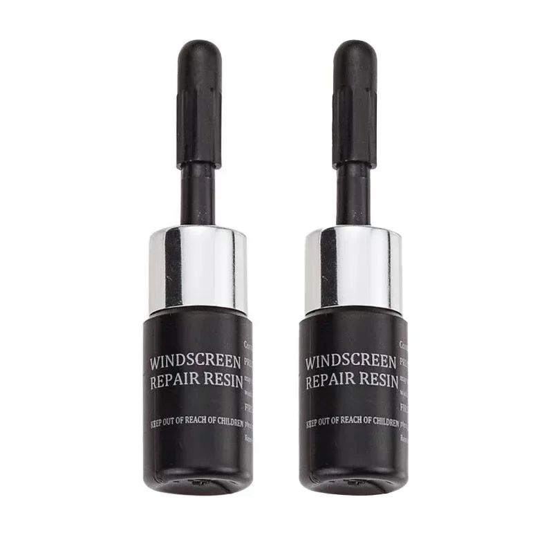 Windshield Crack Repair Kit With Glass Repair Fluid repair Agent 2pcs