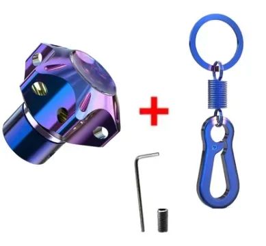 Universal Aluminum Motorcycle Key Head Replacement Shell a