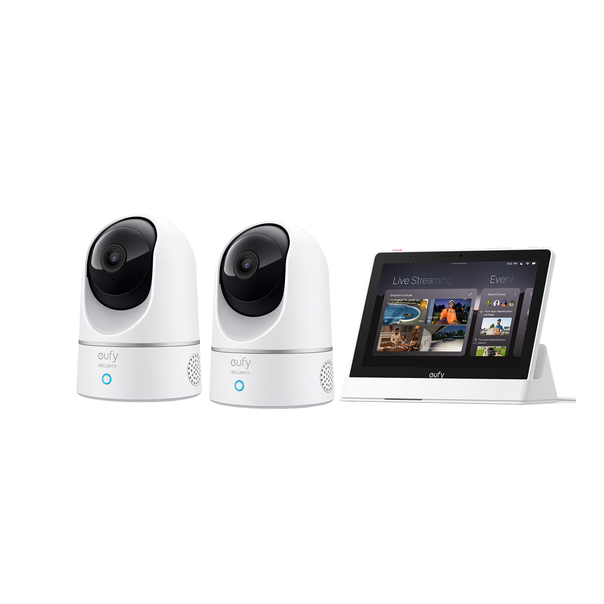 eufy Innenkamera E220 (2er-Set) mit Smart Display E10 Image
