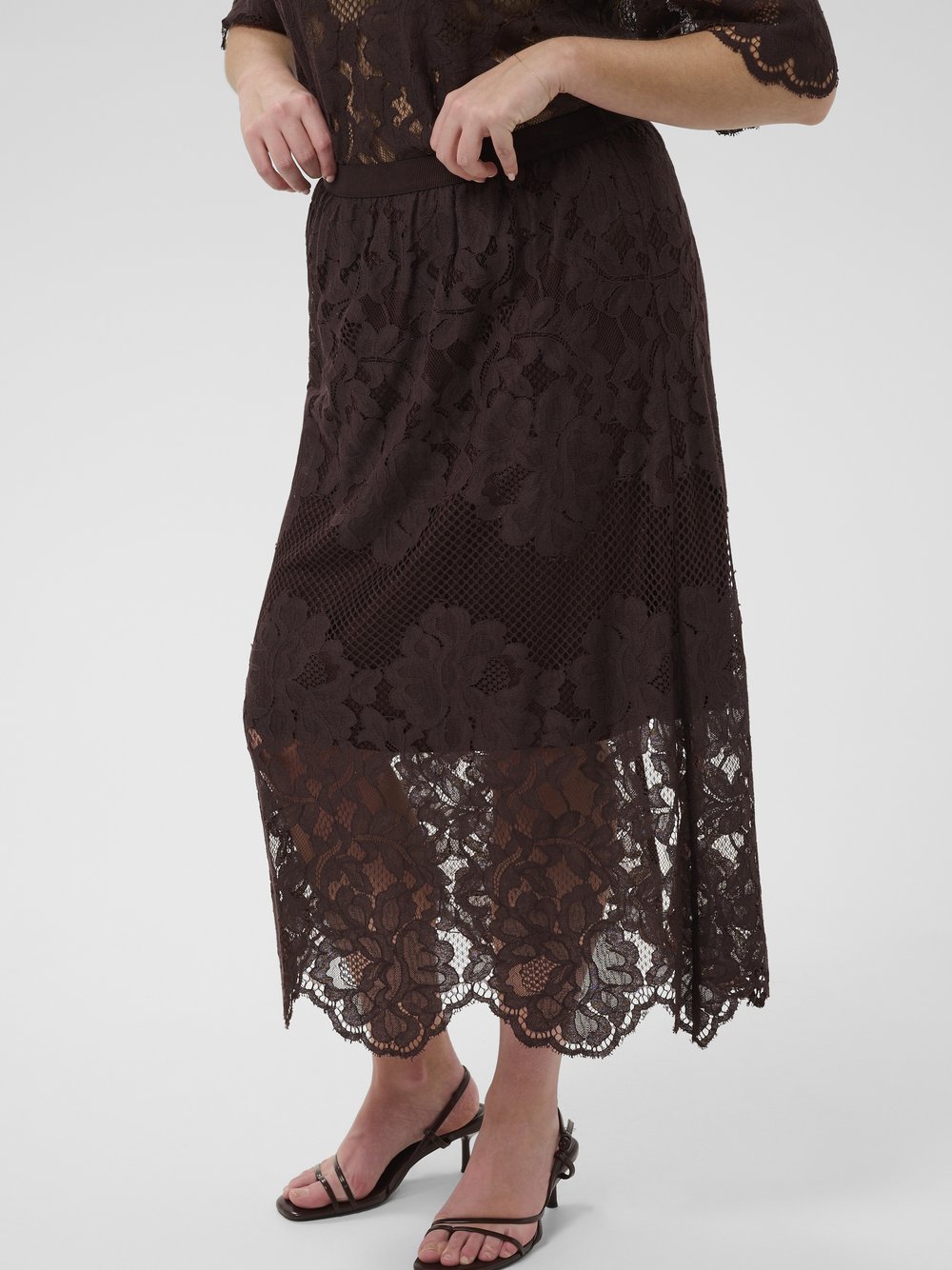 Kaffe Curve Rock KCcarley Damen braun, L