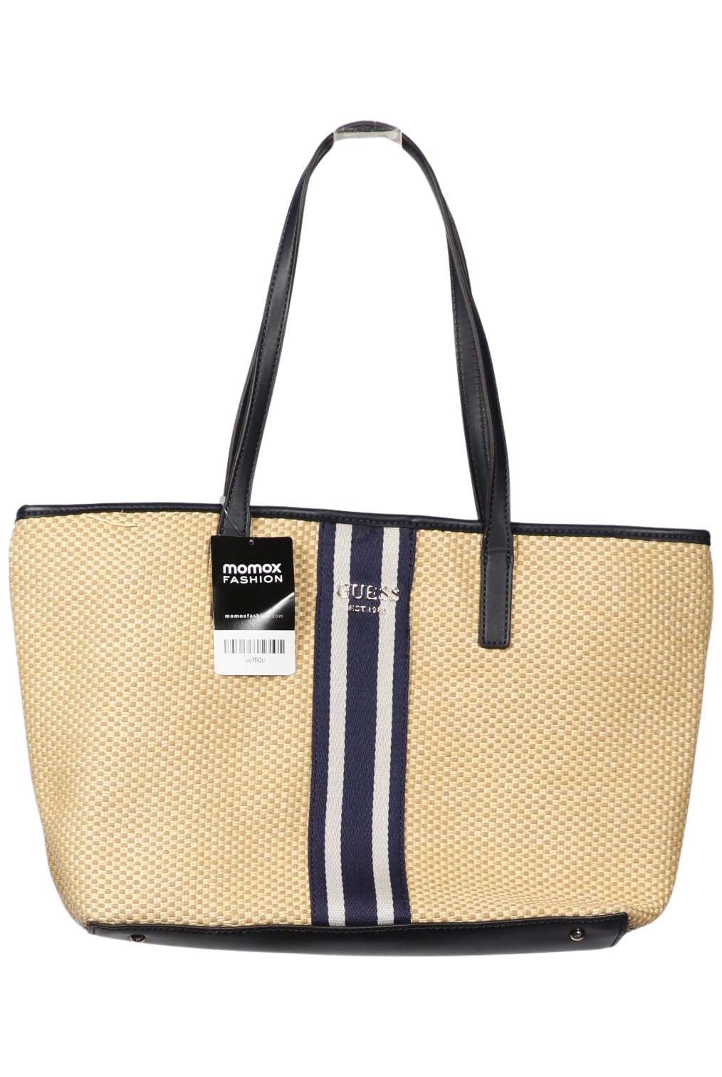 Guess Damen Handtasche gross, Gr. , Beige, Kunstleder / Synthetik