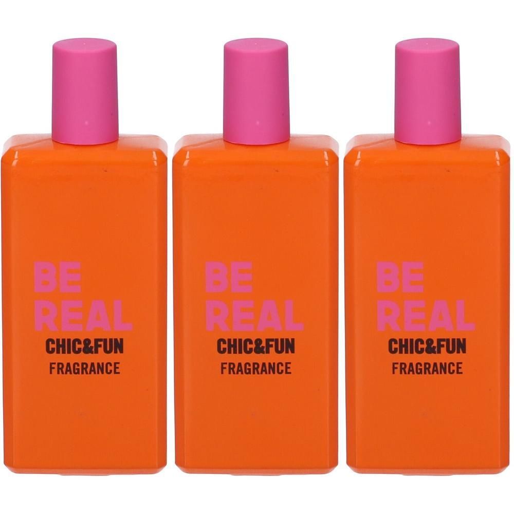 Chic&Fun Be Real Fragranza Corpo 3x50 ml