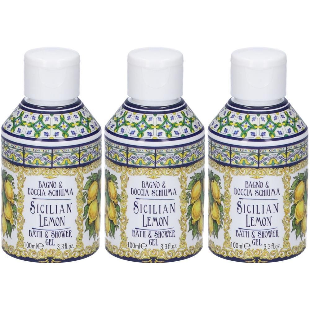 Rudy Docciaschiuma Sicilian Lemon al Limone di Sicilia 3x100 ml