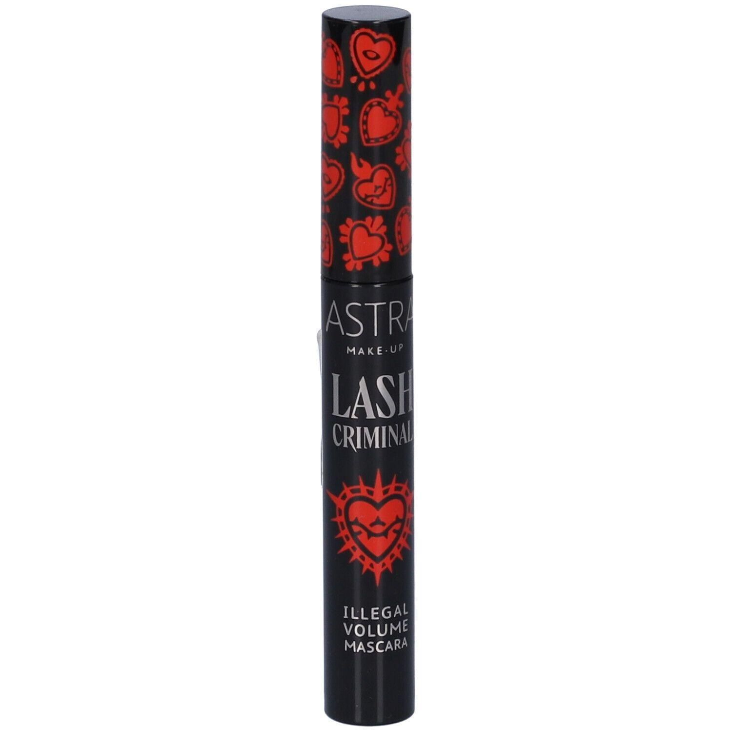 Astra Make-Up Mascara Lash Criminal Illegal Volume 4x1 St