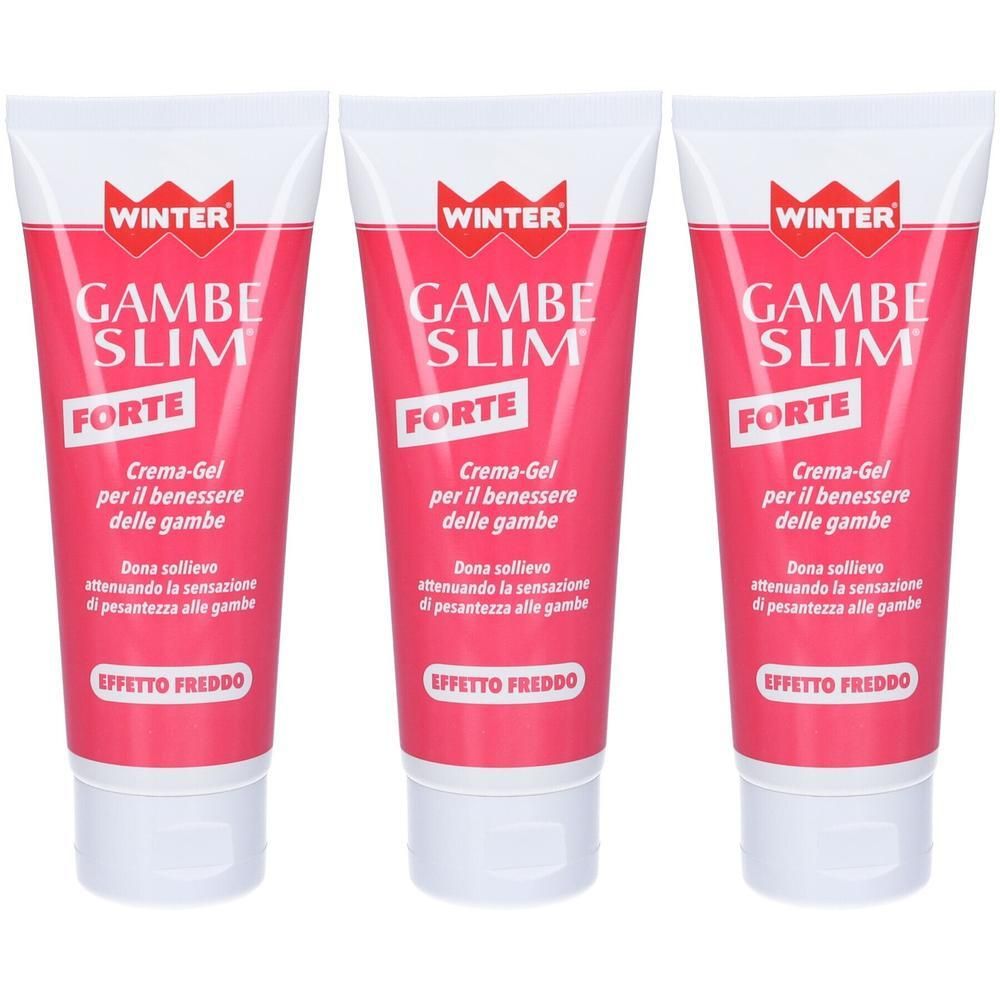 Winter Gambe Slim Forte Crema Gel 3x100 ml