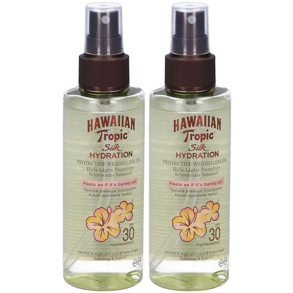 Hawaiian Tropic Silk Hydration Weightless Oil SPF30 2x150 ml
