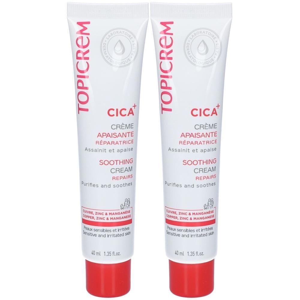 Topicrem Crema Lenitiva 2x40 ml