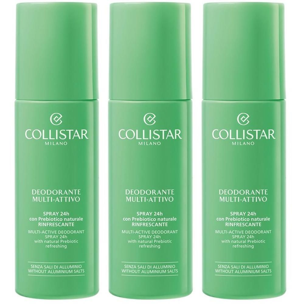 Collistar Deodorante Multi-Attivo Spray Rinfrescante 3x100 ml