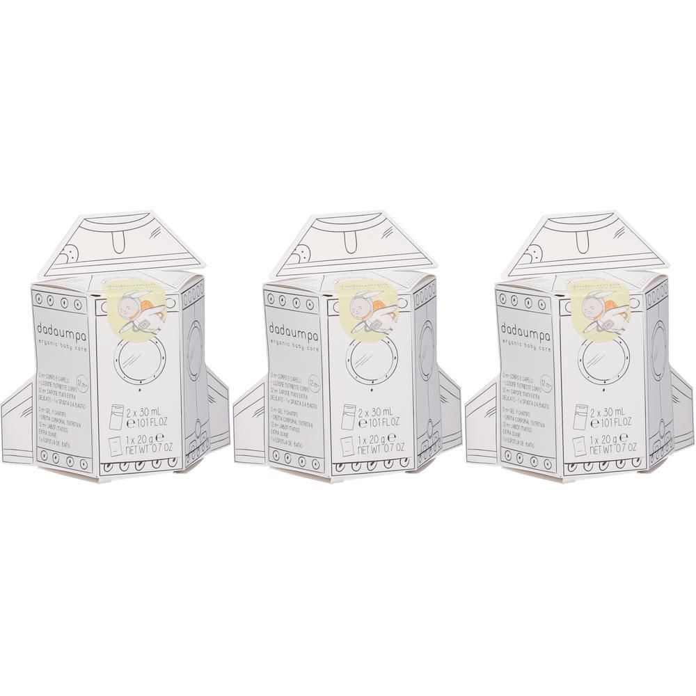 Dadaumpa Kit Razzo 12mesi+ Bagnetto e Cura Corpo 3x1 St