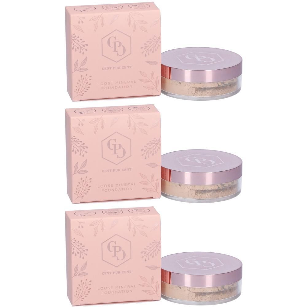 Cent Pur Medium Loose Mineral Foundation Fondotinta Tonalità 2,0 3x7 g