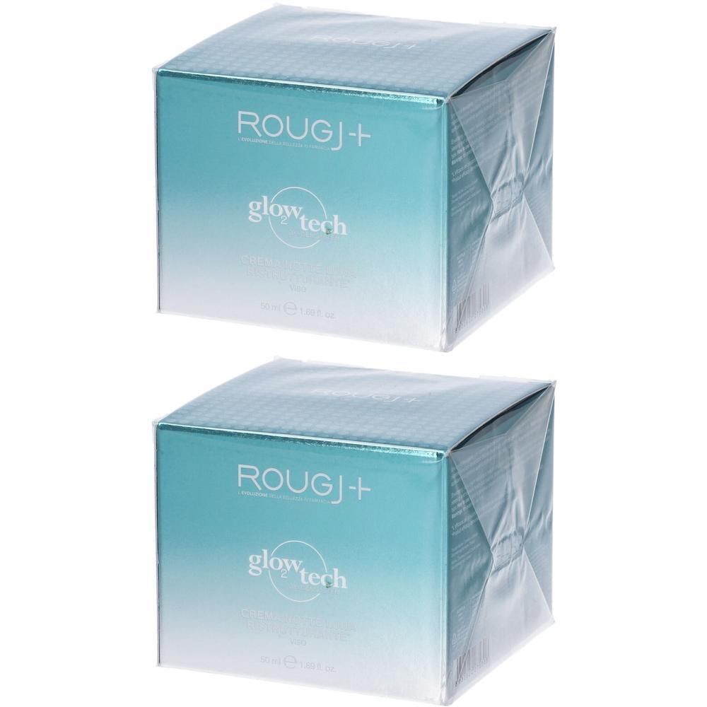 ROUGJ Crema Notte all’ossigeno Glowtech 2x50 ml