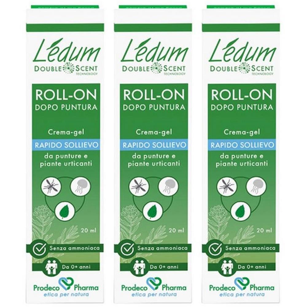 Ledum Roll-On Dopo Puntura 3x20 ml