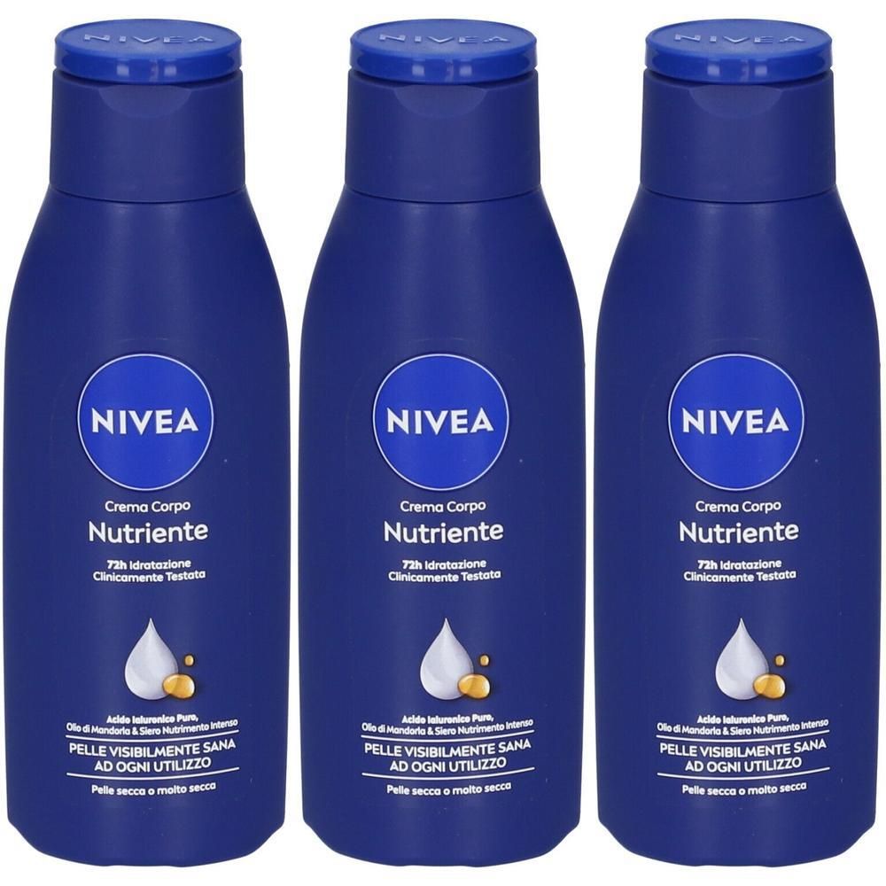 Nivea Crema Corpo Nutriente 3x75 ml
