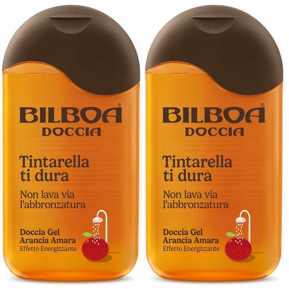Bilboa Docciabronze Gel doccia con Arancia Amara 2x220 ml