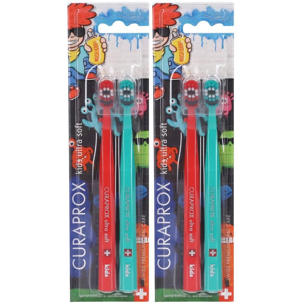 Kids Toothbrush Duo Graffiti Edition 2023 2 Spazzolini 2x1 St
