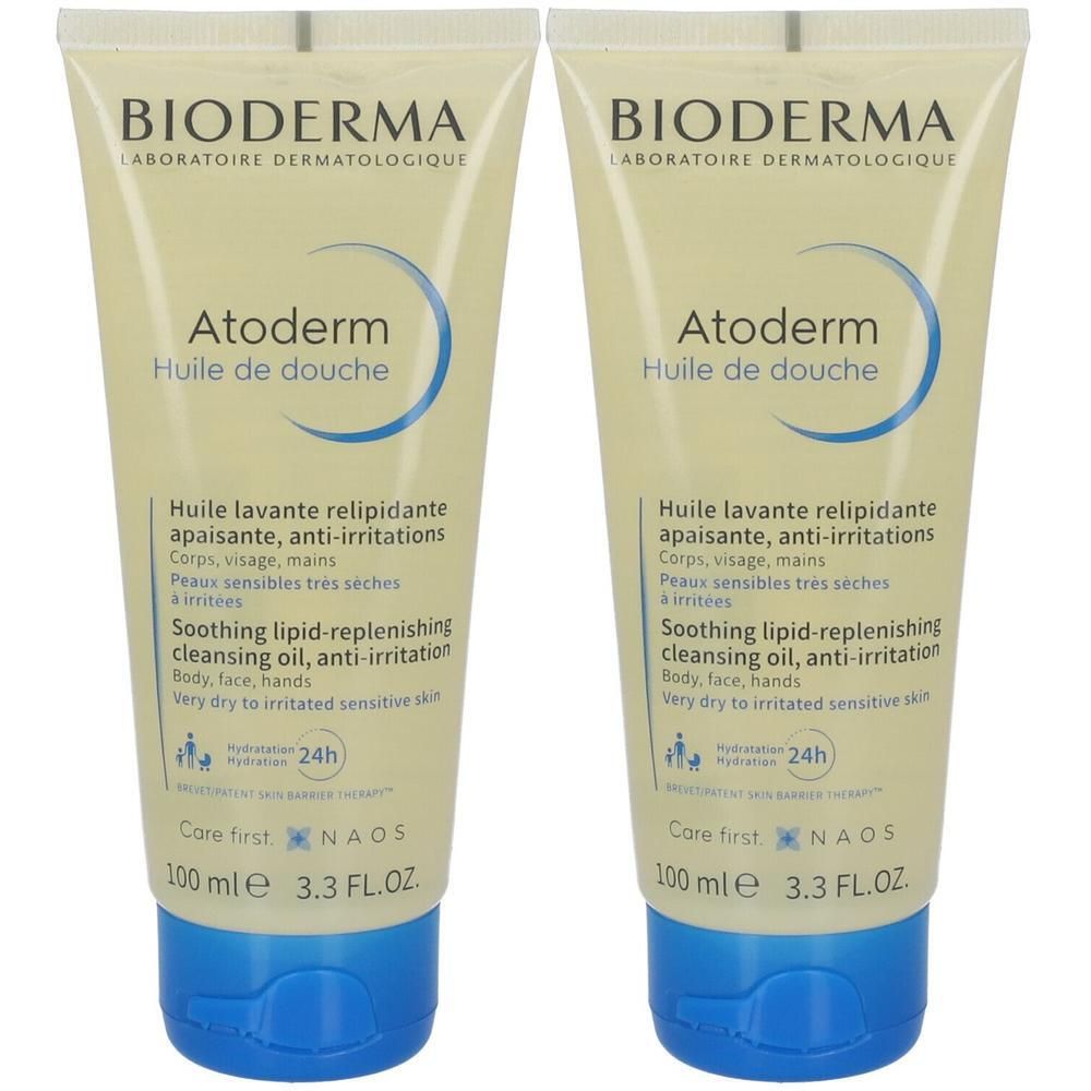 Atoderm Huile De Douche 100 Ml 2x100 ml Olio