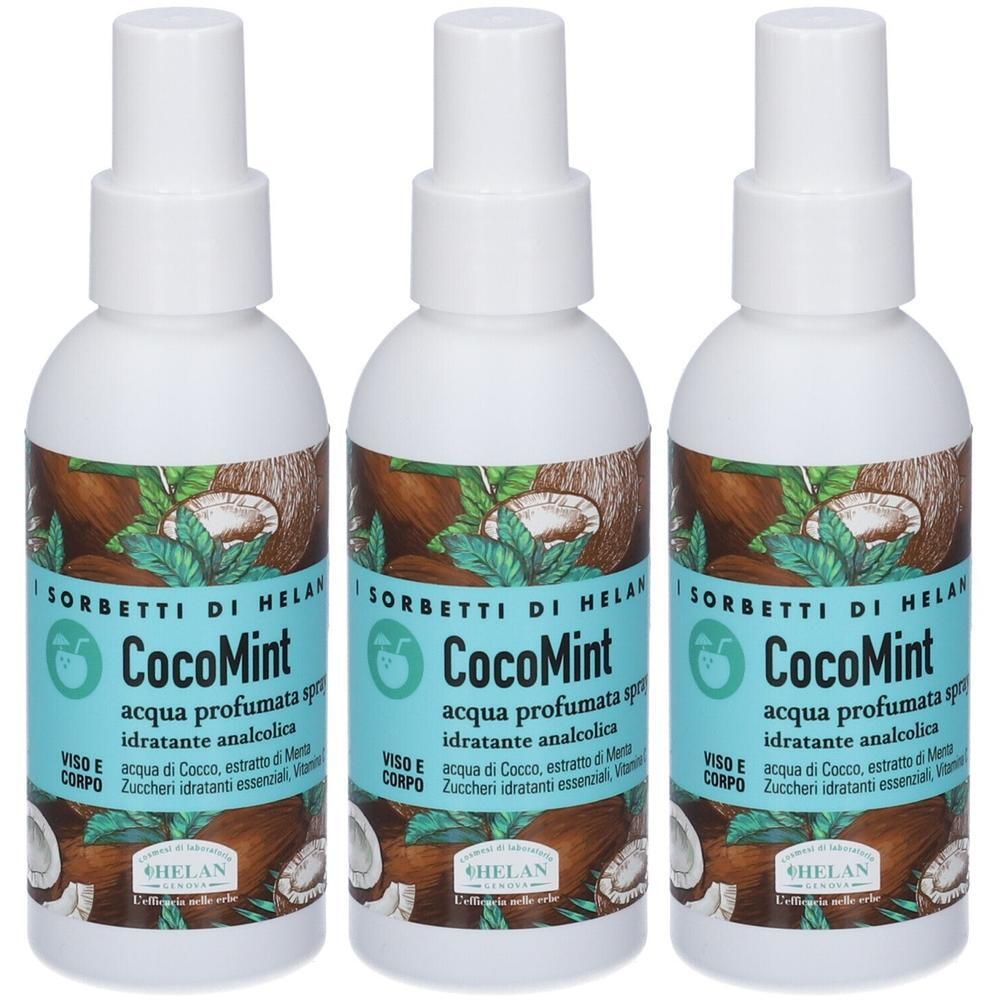 Helan I Sorbetti Di Cocomint Acqua Idratante 3x100 ml