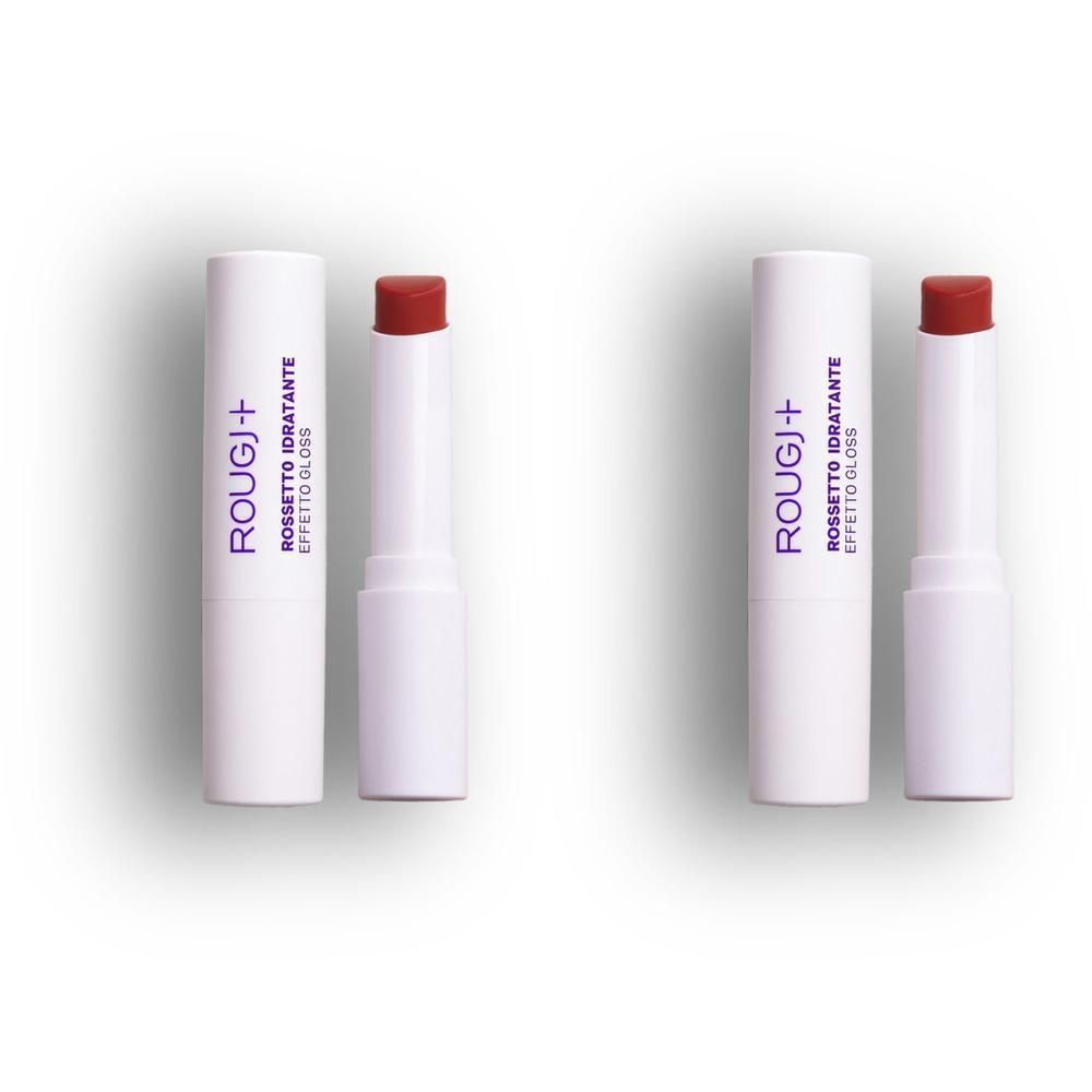Rougj Rossetto Idratante Effetto Gloss 04 Vivid Red 2x1 pz
