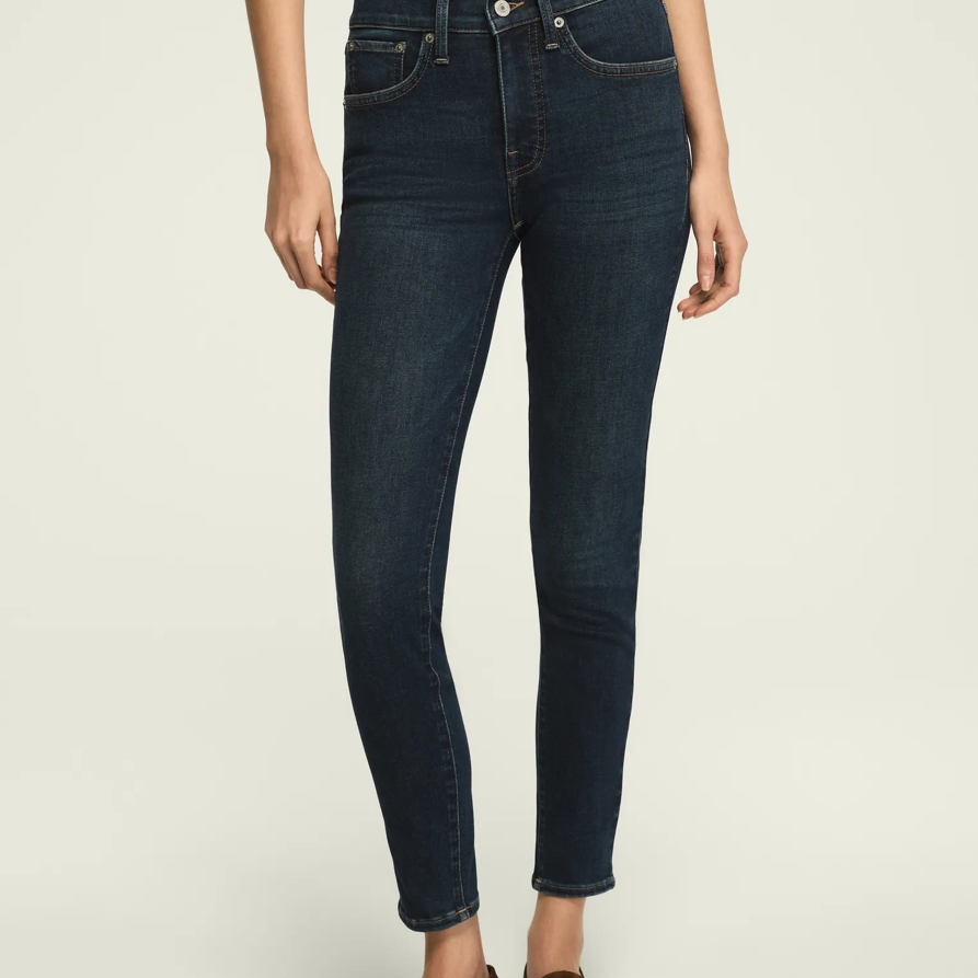 Lucky Brand High Rise Bridgette Skinny - Women's Pants Denim Skinny Jeans in Music Beats Wash, Size 31 x 29