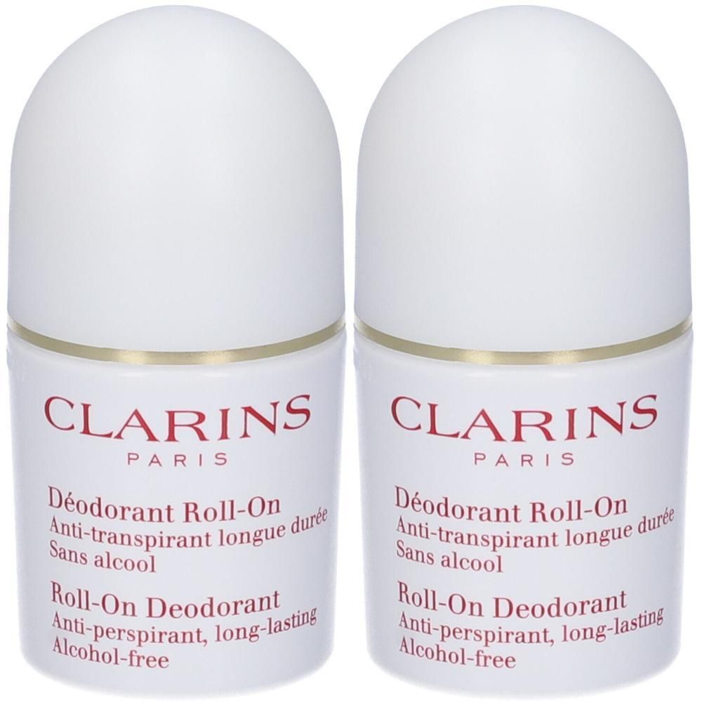 Clarins Trattamento Deodorante Roll-On 2x50 ml Crema