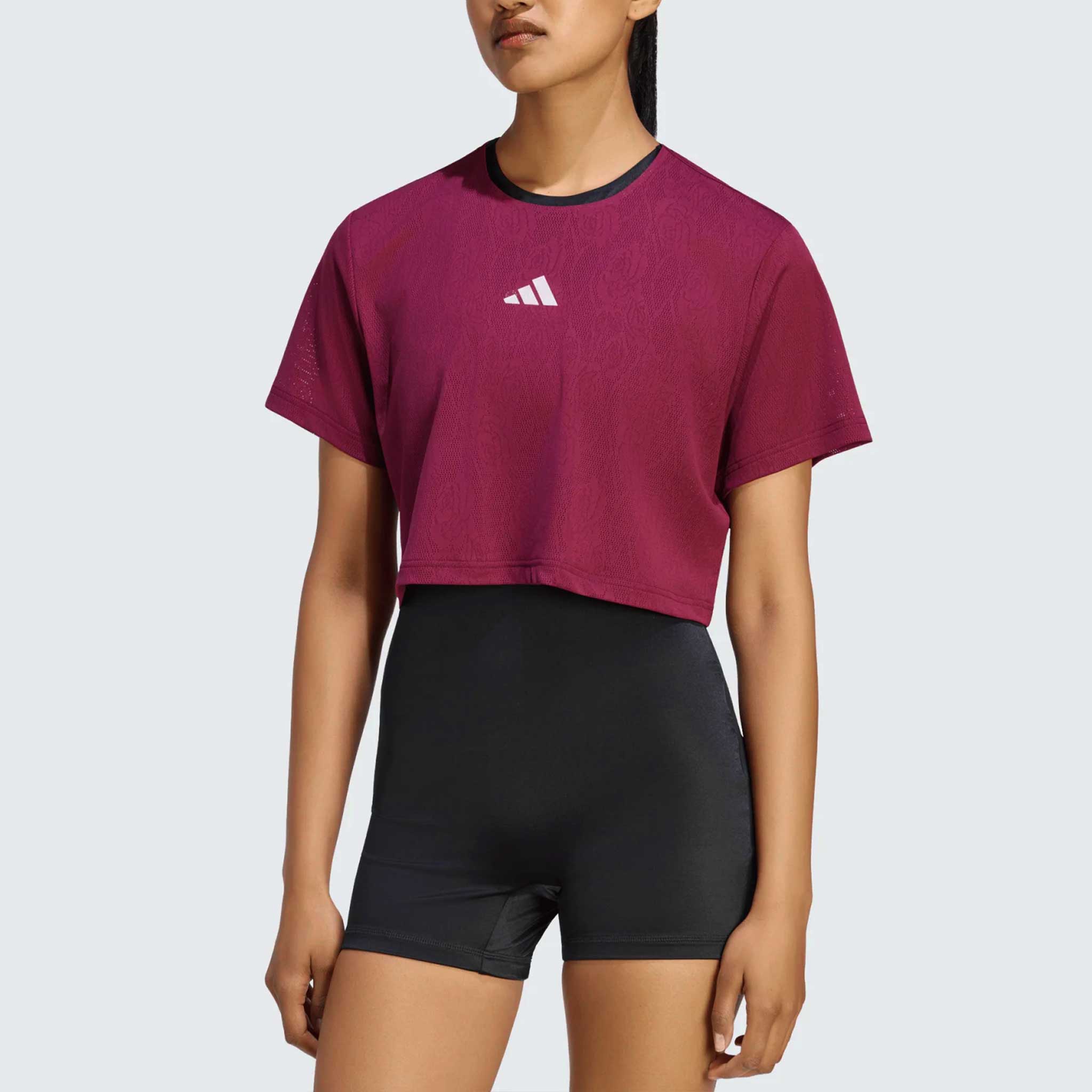 adidas US Open 2026 Tee Pro Women's Tennis Apparel Maroon