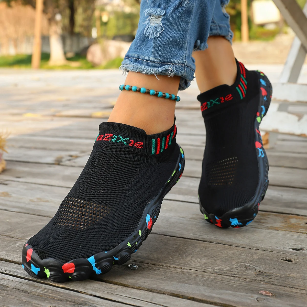 2026 New Model Five-Toe Shoes for Women, Outdoor Water Shoes, Beach Shoes, Non-Slip Water Shoes, Swimming Shoes, Hiking Shoes