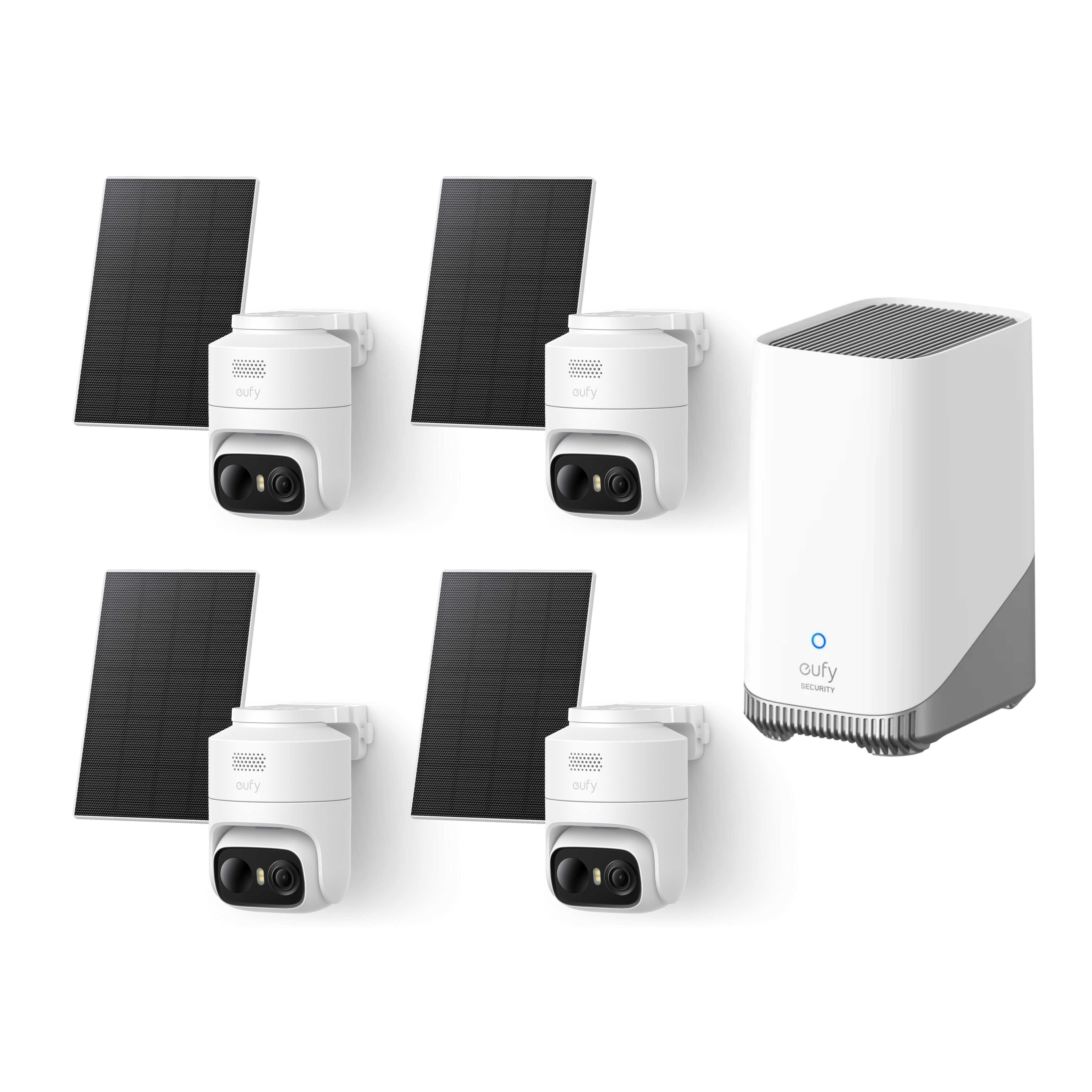 eufyCam C37 4er-Pack mit HomeBase 3 Image