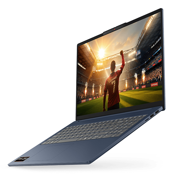Lenovo IdeaPad Slim 5a Copilot+ PC, Luna Grey - Laptop - Windows 11 Home - AMD Ryzen™ AI 7 445 - 512GB SSD - 16GB RAM - 16