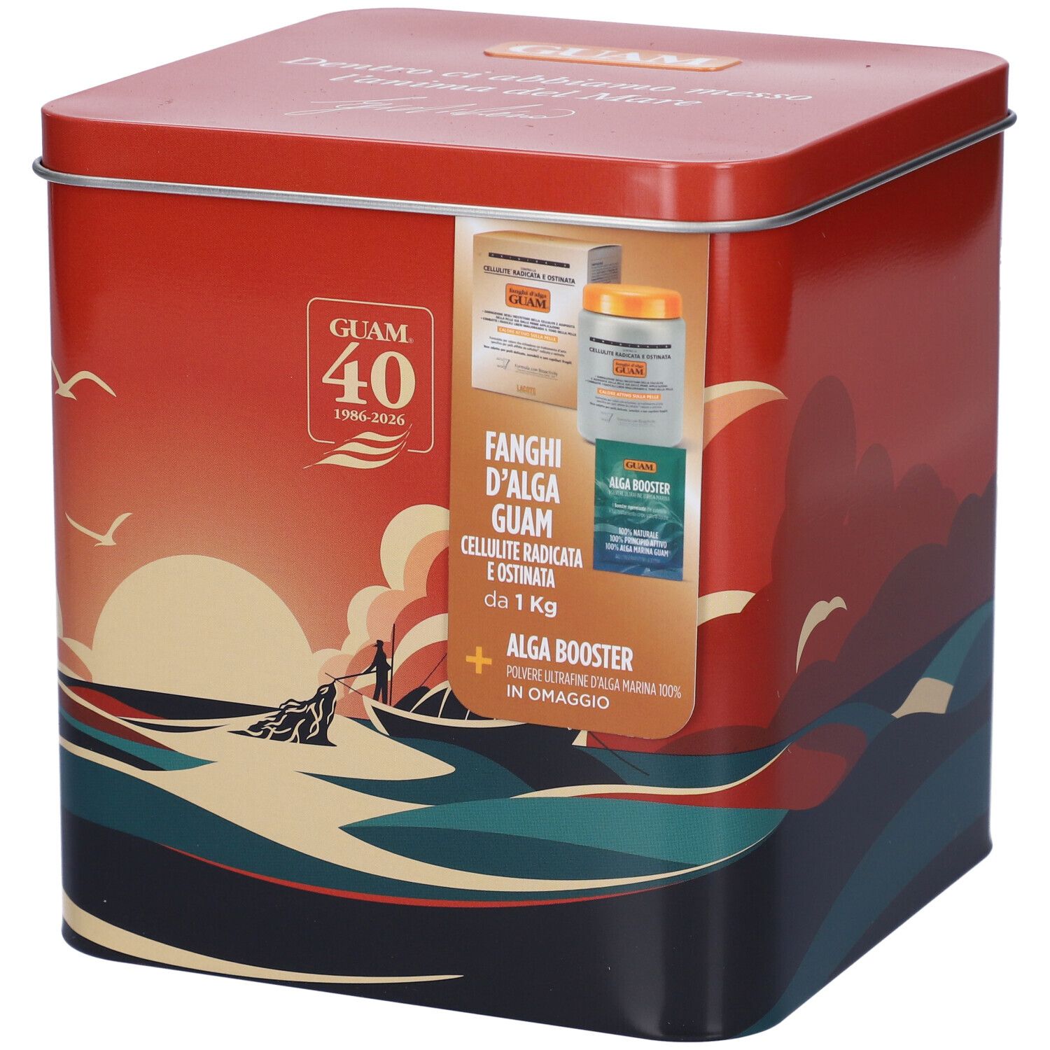 Guam Set Fanghi D´Alga Cellulite Radicata + Alga Booster Polvere Ultra