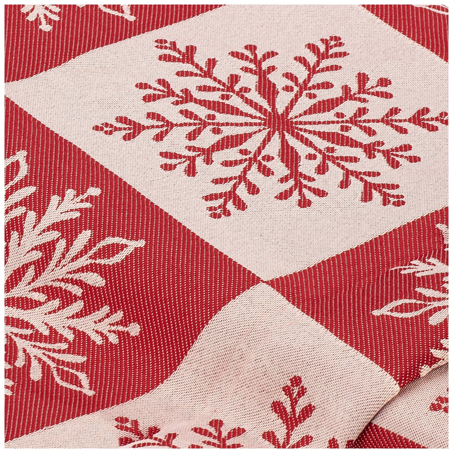 Jacquard Kristalle-Patch, rot-color