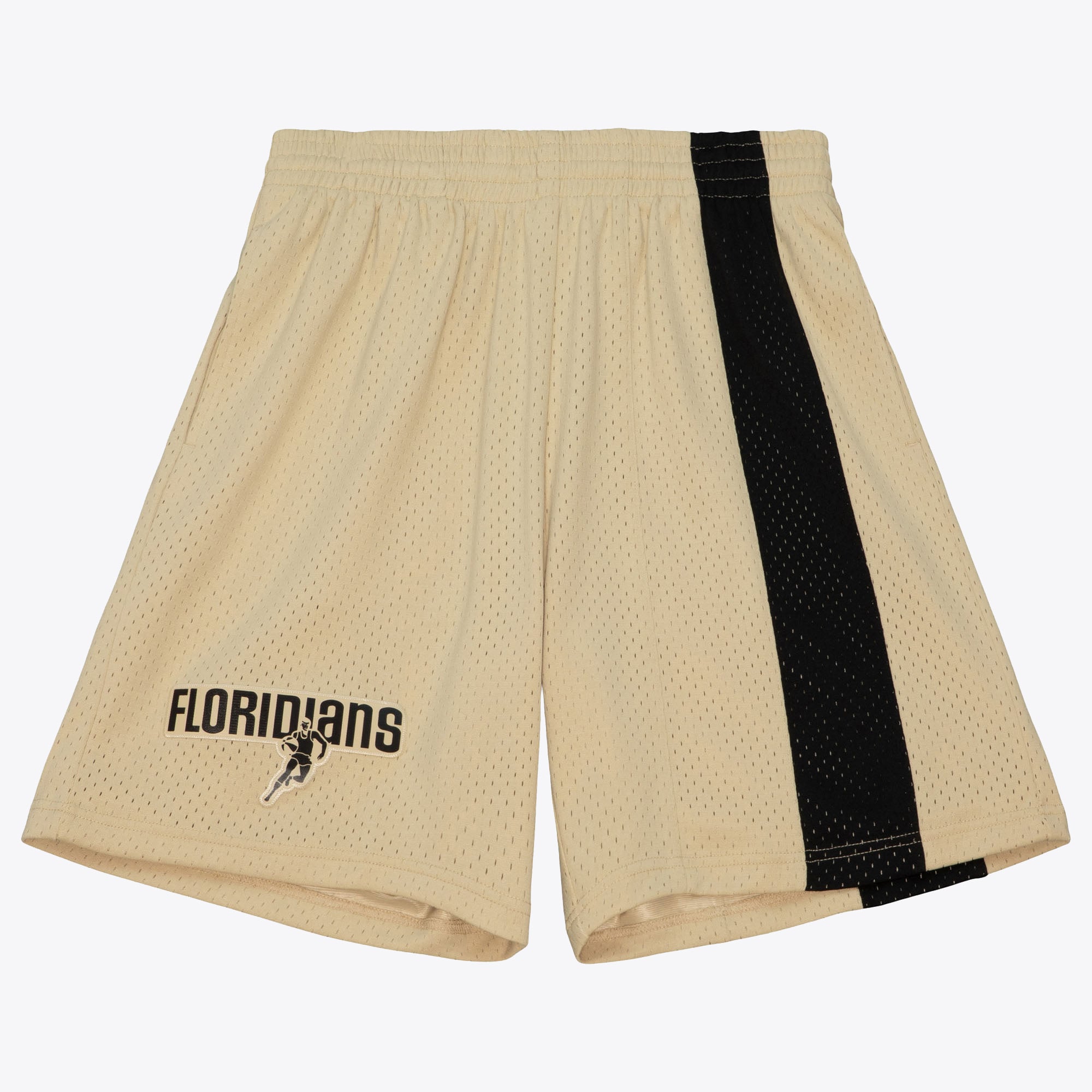 Miami Floridians Mitchell & Ness 2005 Short Swingman Kaki – Noir – Kaki – Homme - Homme Taille: XL