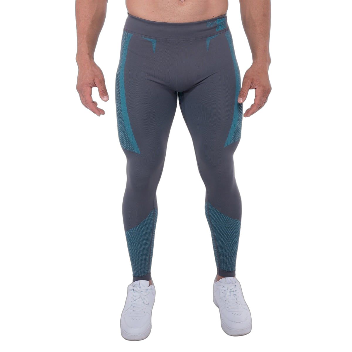 Leggings uomo seamless grigi e blu 1 St