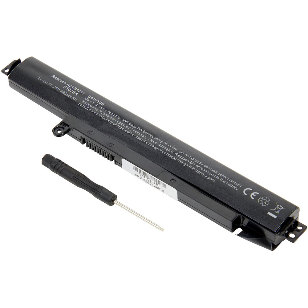 Dantona 11.25V Lithium-Ion Battery for ASUS F102BA & X102B Laptops (2900mAh) NM-X102B