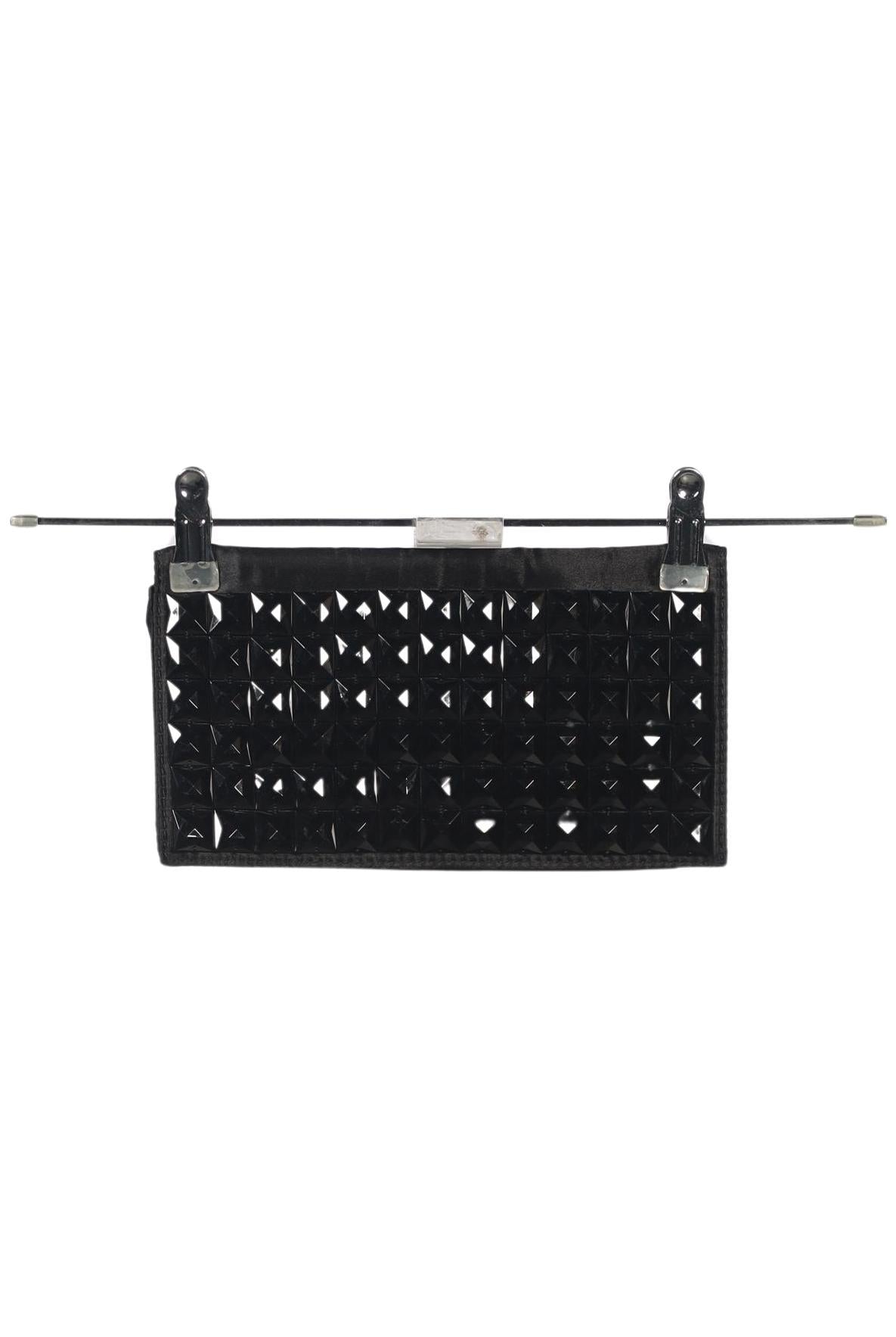 Esprit Damen Handtasche klein, Gr. , Schwarz, Synthetik