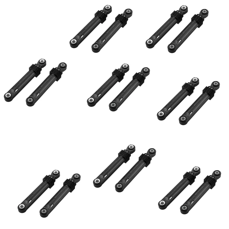 A99G-16 Pcs 100N Für Waschmaschine Stoßdämpfer Waschmaschine Frontlader Teil Schwarz Kunststoff Shell Haushaltsgeräte Zubehör