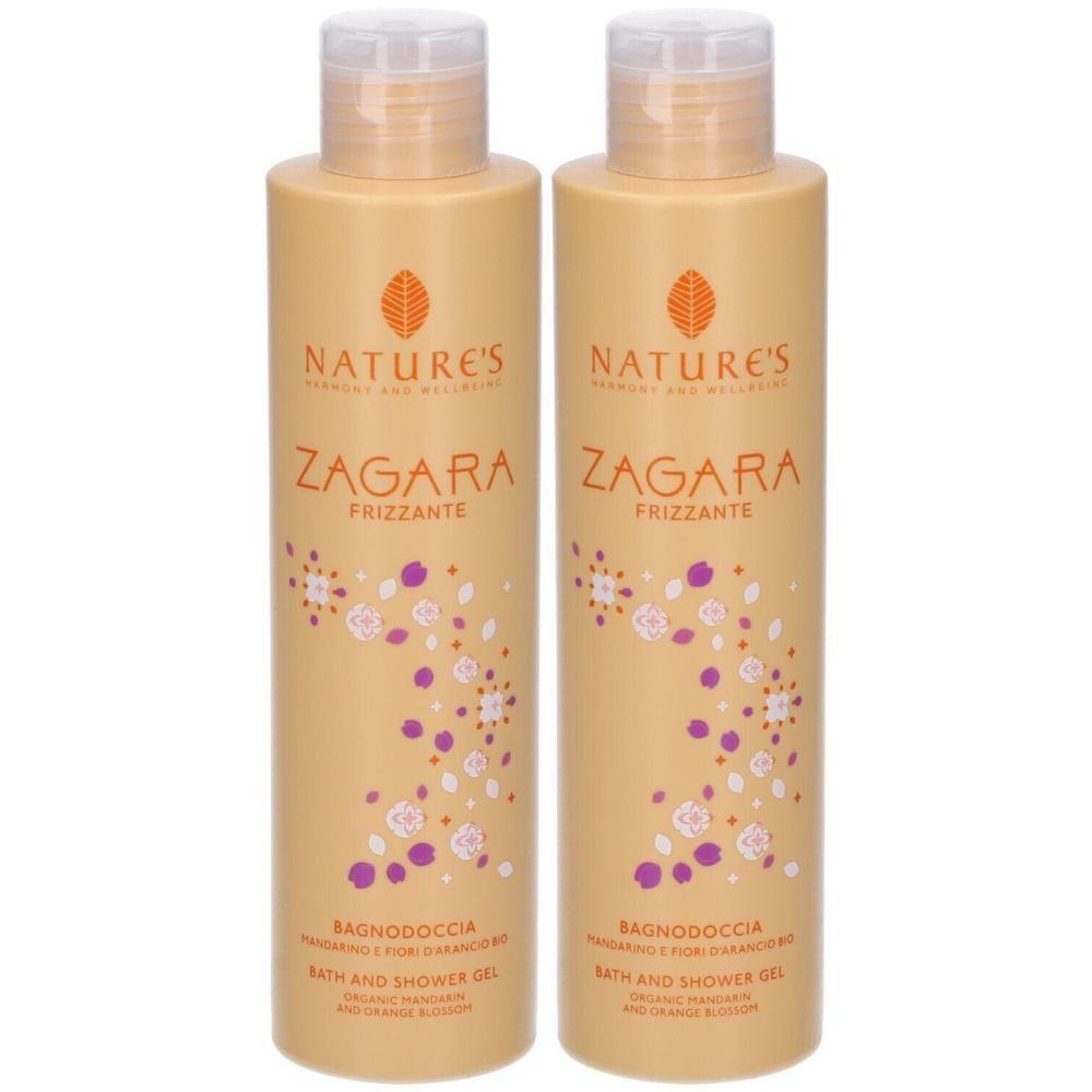 Nature'S Zagara Frizzante Bagnodoccia 200 Ml 2x200 ml