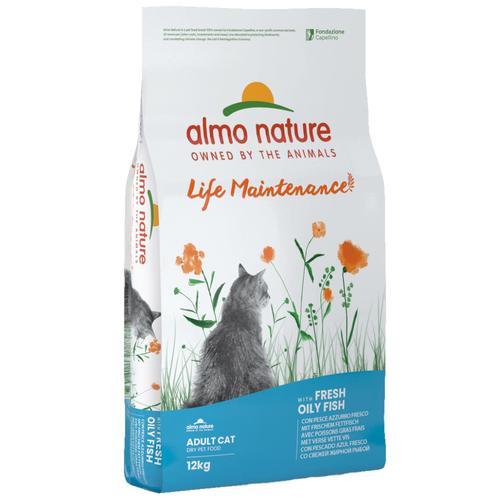 2x12kg White Fish & Rice Almo Nature Holistic Dry Cat Food