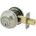 Delaney Hardware Contemporary Single Cylinder Deadbolt 2.38 H x 2.25 W in gray in Satin Nickel | 2.38" H X 2.25" W | Wayfair 330601