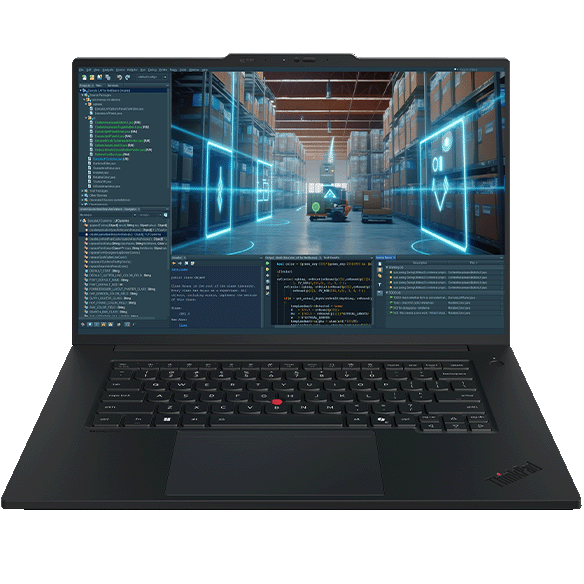 Lenovo ThinkPad P1 Gen 9 Intel Copilot+ PC, Black - Business Laptop - Windows 11 Pro - Intel® Core™ Ultra 9 386H vPro® - 2TB SSD - 64GB RAM - 16