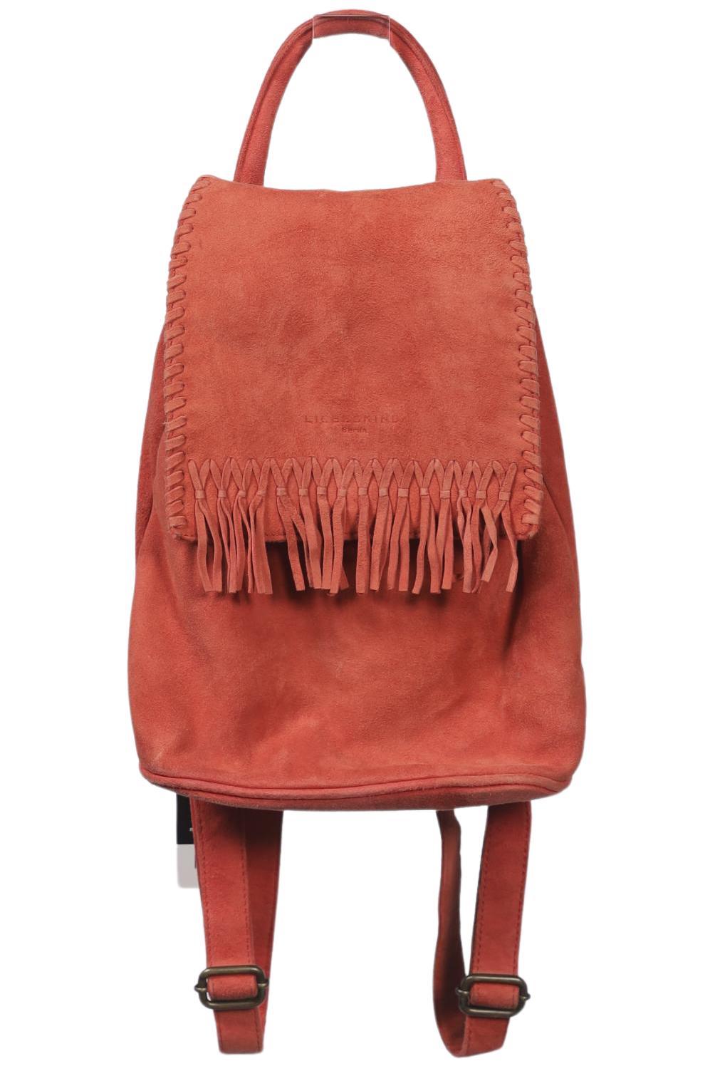 Liebeskind Berlin Damen Rucksack, Gr. , Rot, Leder