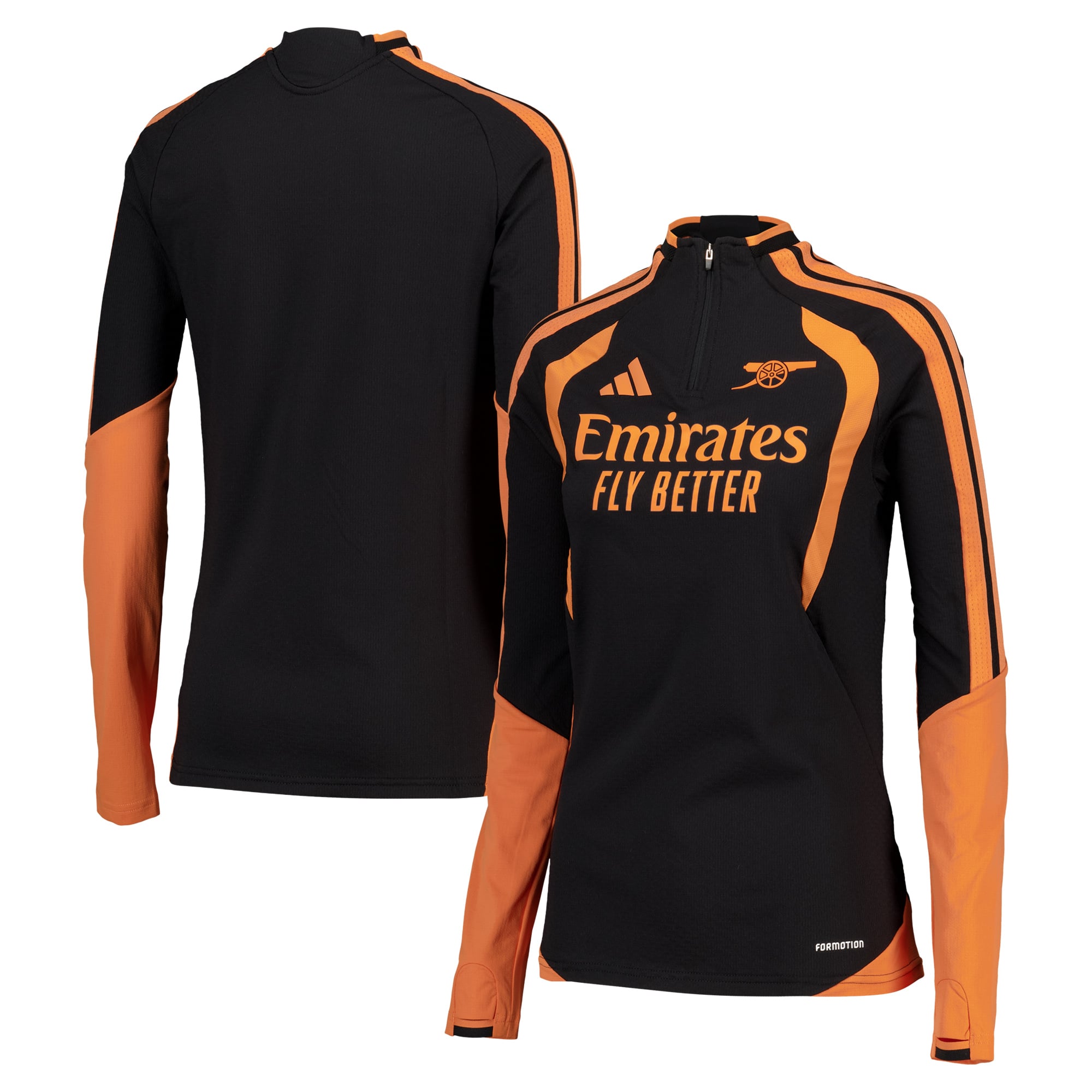 Arsenal adidas Trainingsshirt – Schwarz (Damen)