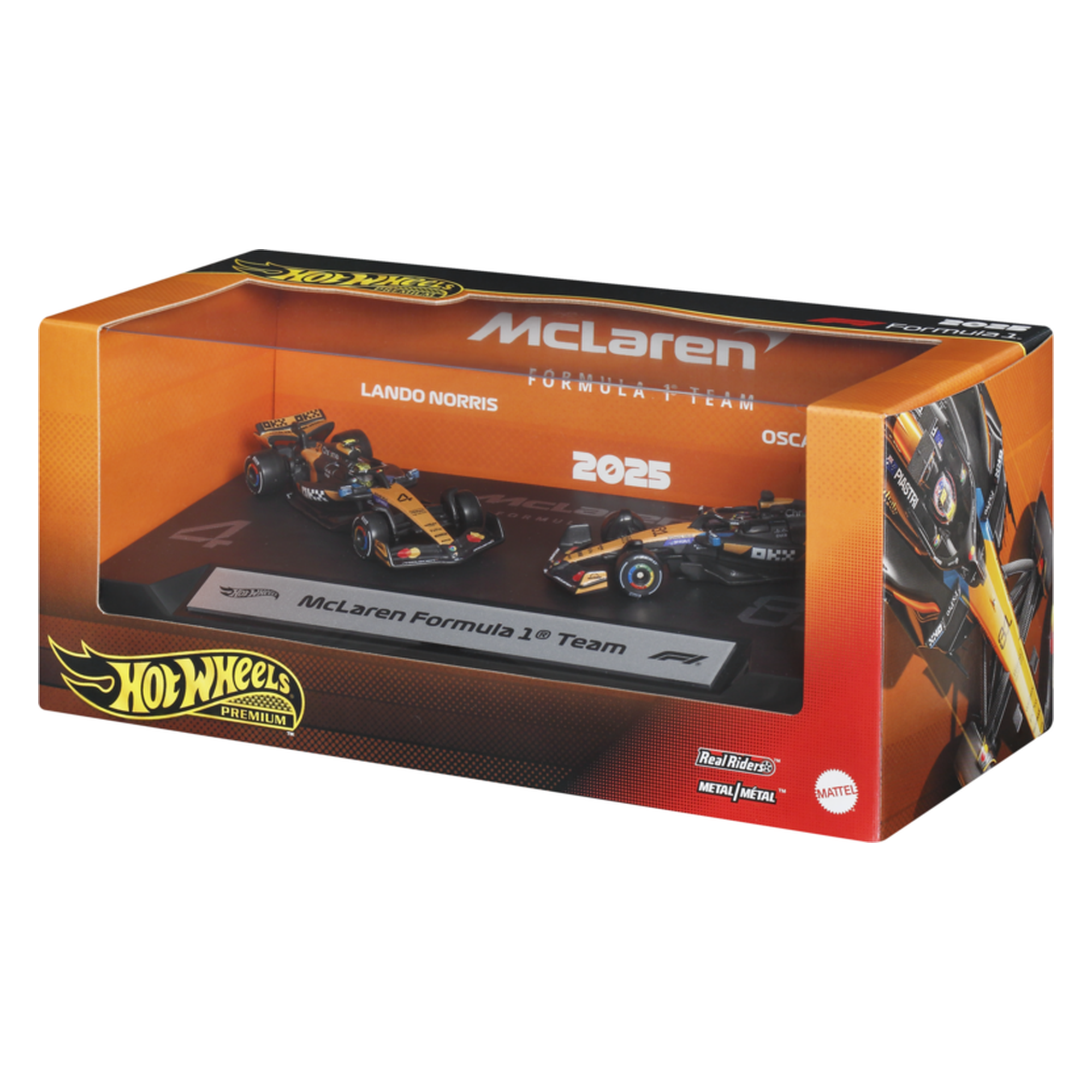 Pack de 2 Hot Wheels Premium McLaren - No Gender Taille: One Size Only