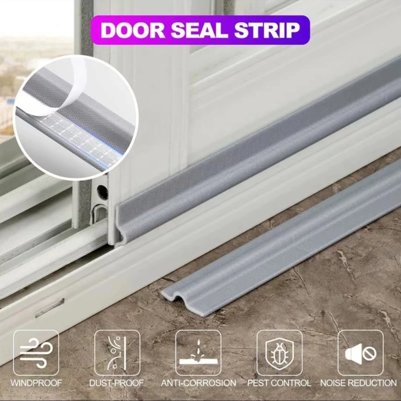 20 m Dichtungsstreifen für Schiebetüren/Fenster, Kunststoff-Stahlfenster, Aluminiumlegierung, Windschutzscheibenfenster, selbstklebender PU-Schaum-Wetterstreifen