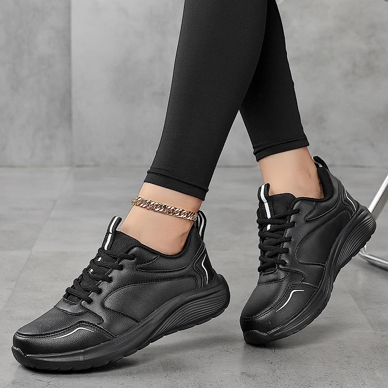 Women's Casual Sports Shoes, Lightweight Running Shoes, Lace-Up Work Shoes, Outdoor Running Shoes, White Shoes, Travel Shoes, All-Season Shoes, Student Running Shoes