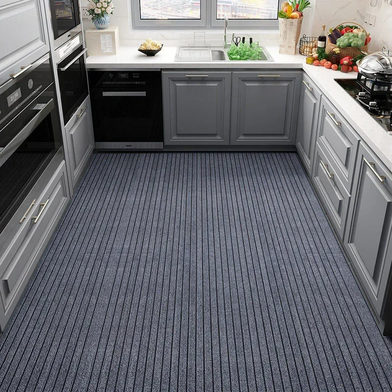 Long Corridor Anti-skid Carpet Entrance Doormat Bathroom Mat Living Room Carpet Kitchen Mat Floor Striped Kitchen Carpet