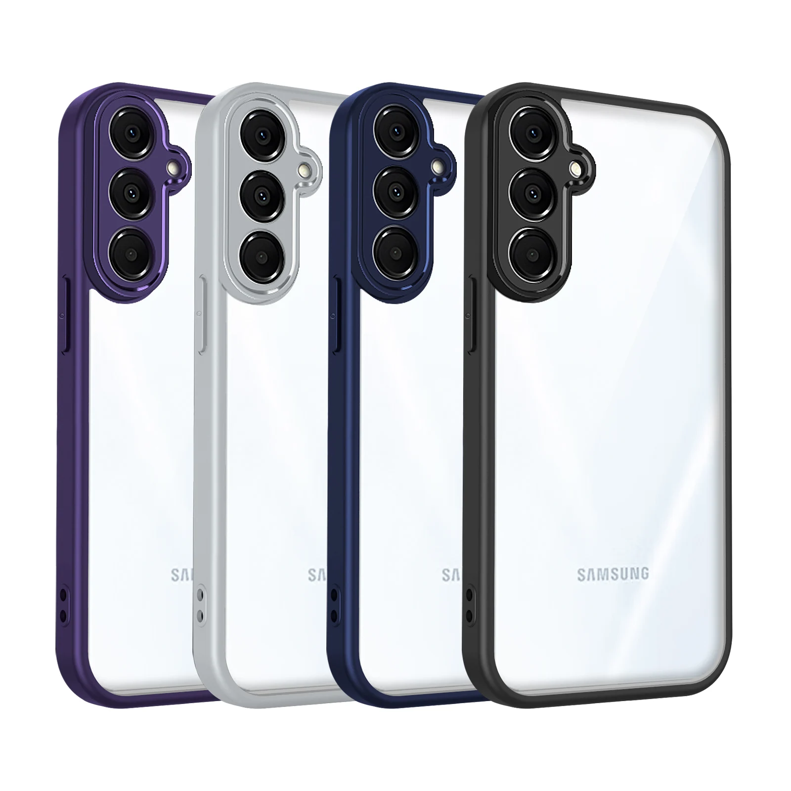 For Samsung Galaxy A56 Case Galaxy A55 Phone Case Galaxy A54 a56 5G Cover Air Cushion Silicon Bumper Clear Matte Back Cover Hard